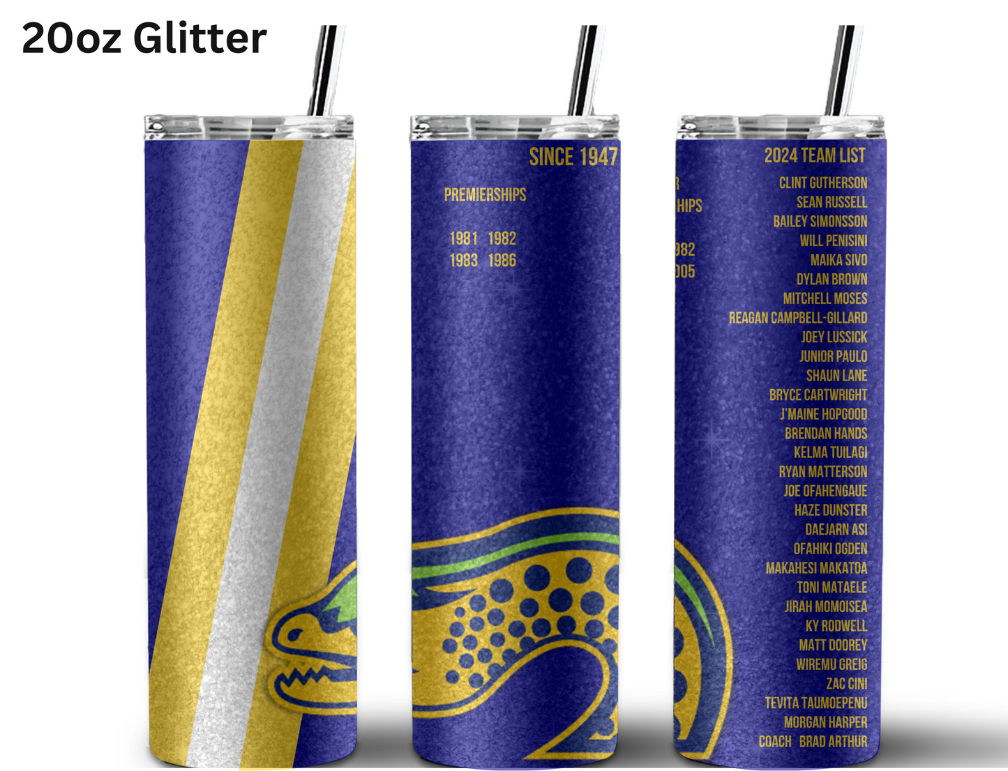 Parramatta Eels 2024 Fan Tumbler