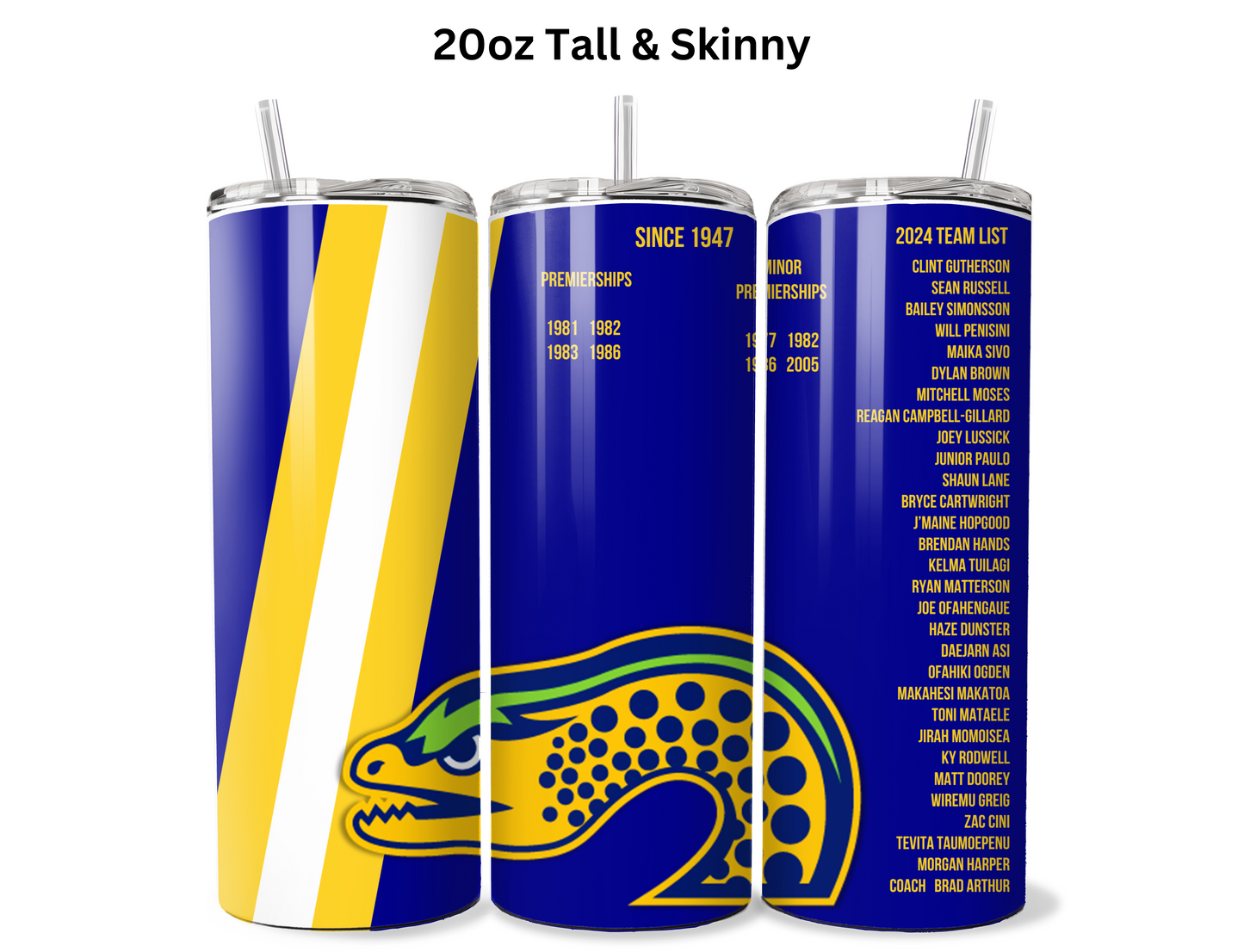 Parramatta Eels 2024 Fan Tumbler