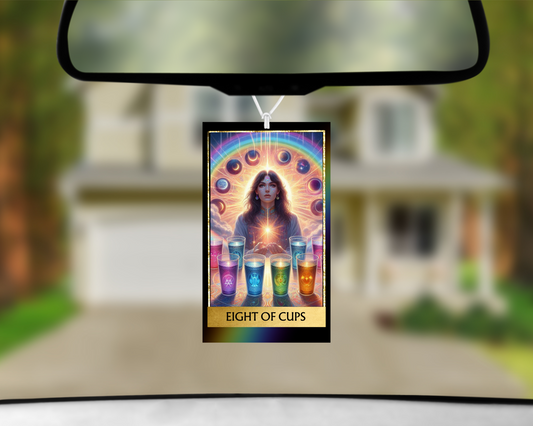 Eight of Cups Car Air Freshener