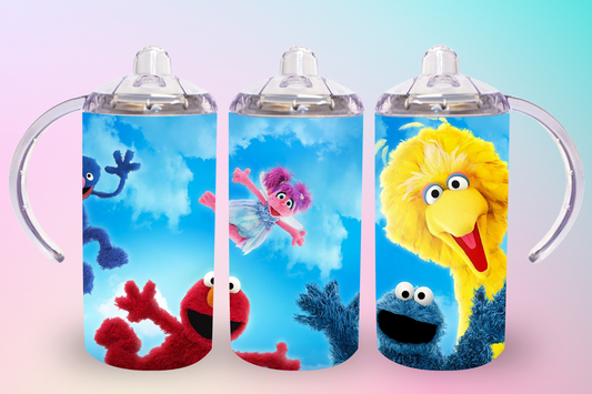 Elmo & Friends Sippy Cup / Kids Bottle