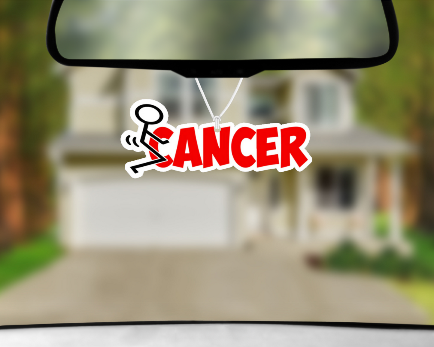 F*ck Cancer Car Air Freshener