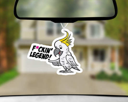 F*ckin Legend Car Air Freshener