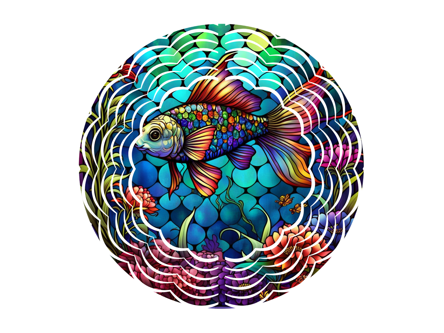 Fish Wind Spinner