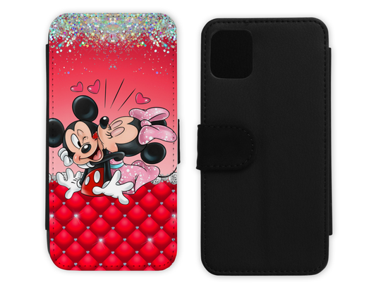 Disney Inspired Leather Flip Case (014)