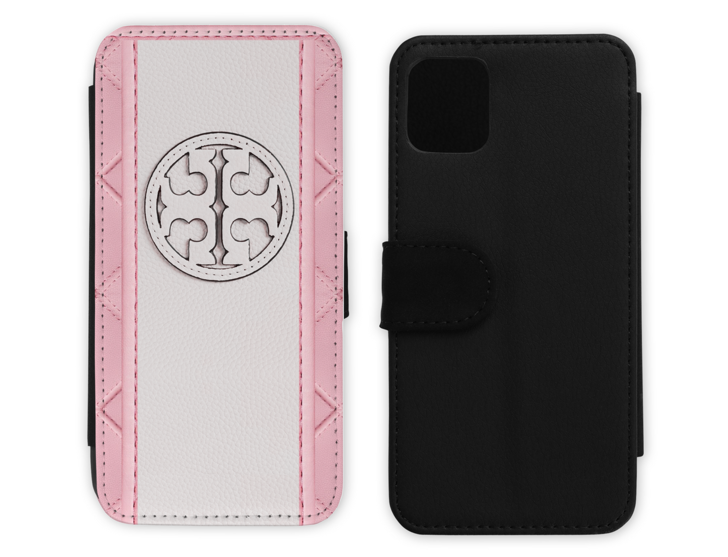 Tory Burch Inspired Leather Flip Case (003)