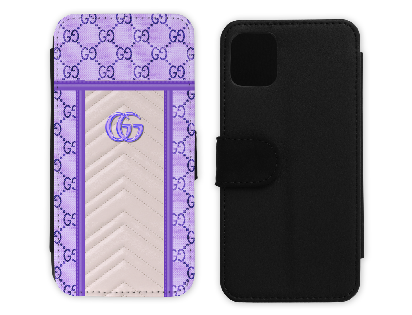 Gucci Inspired Leather Flip Case (003)