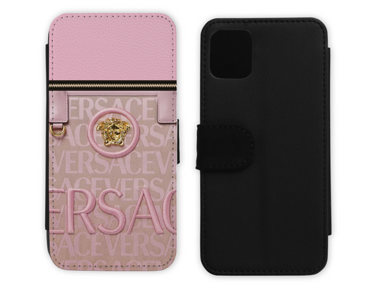 Versace Inspired Leather Flip Case (002)