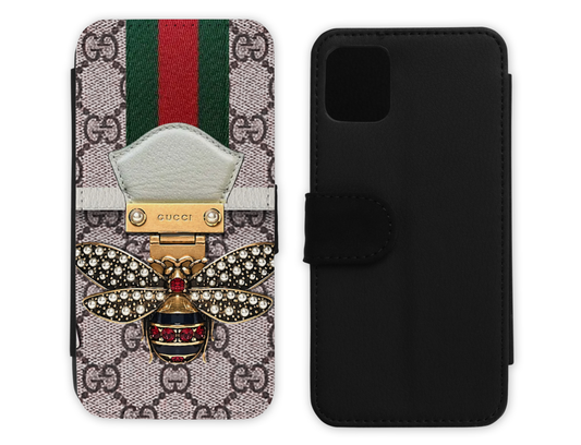 Gucci Inspired Leather Flip Case (014)