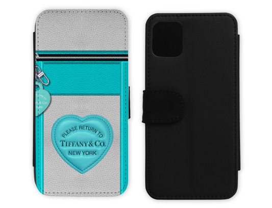 Tiffany Inspired Leather Flip Case (002)