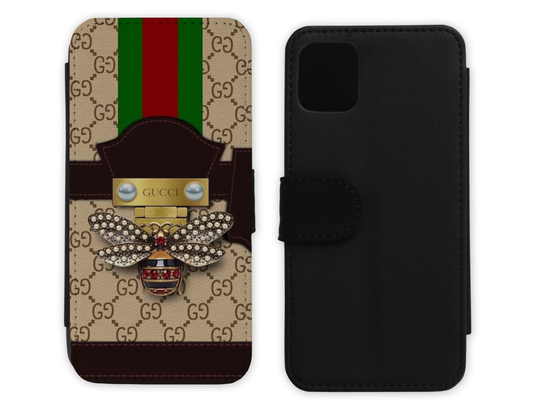 Gucci Inspired Leather Flip Case (013)