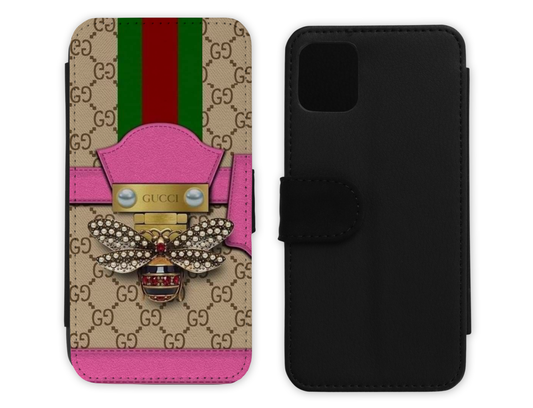 Gucci Inspired Leather Flip Case (017)