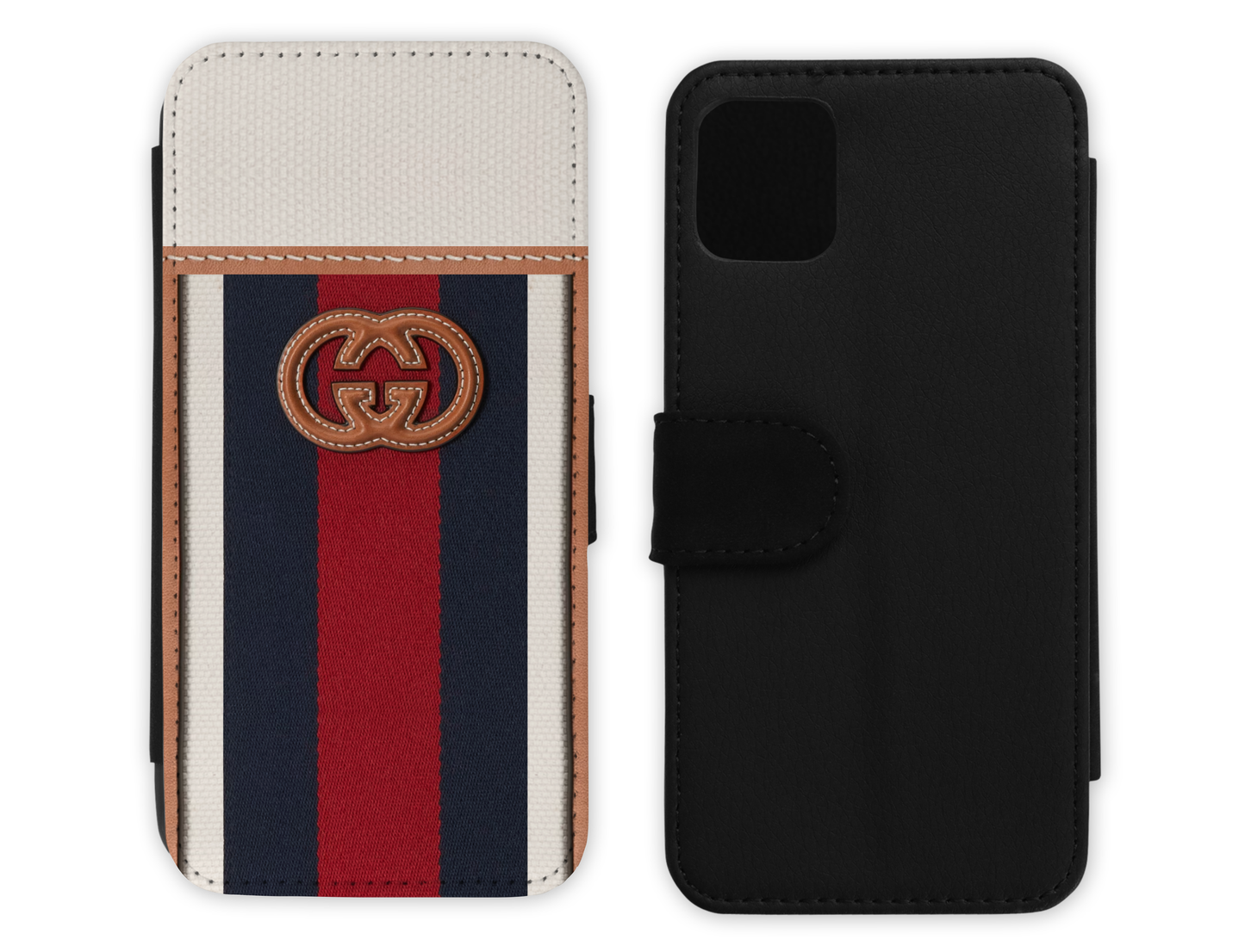 Gucci Inspired Leather Flip Case (011)