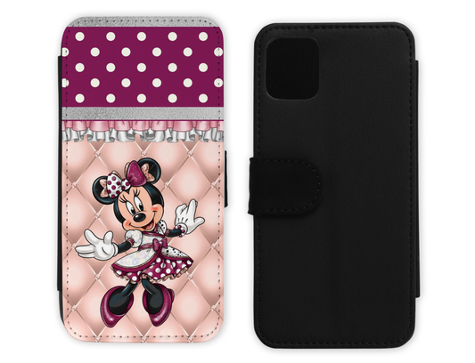 Disney Inspired Leather Flip Case (017)