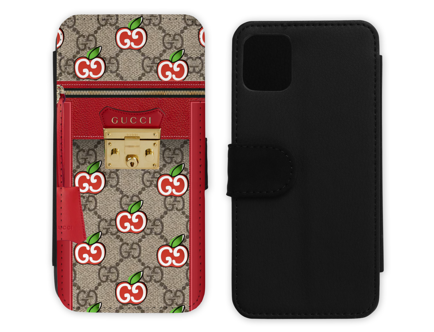 Gucci Inspired Leather Flip Case (010)