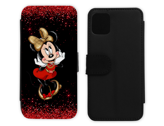 Disney Inspired Leather Flip Case (016)