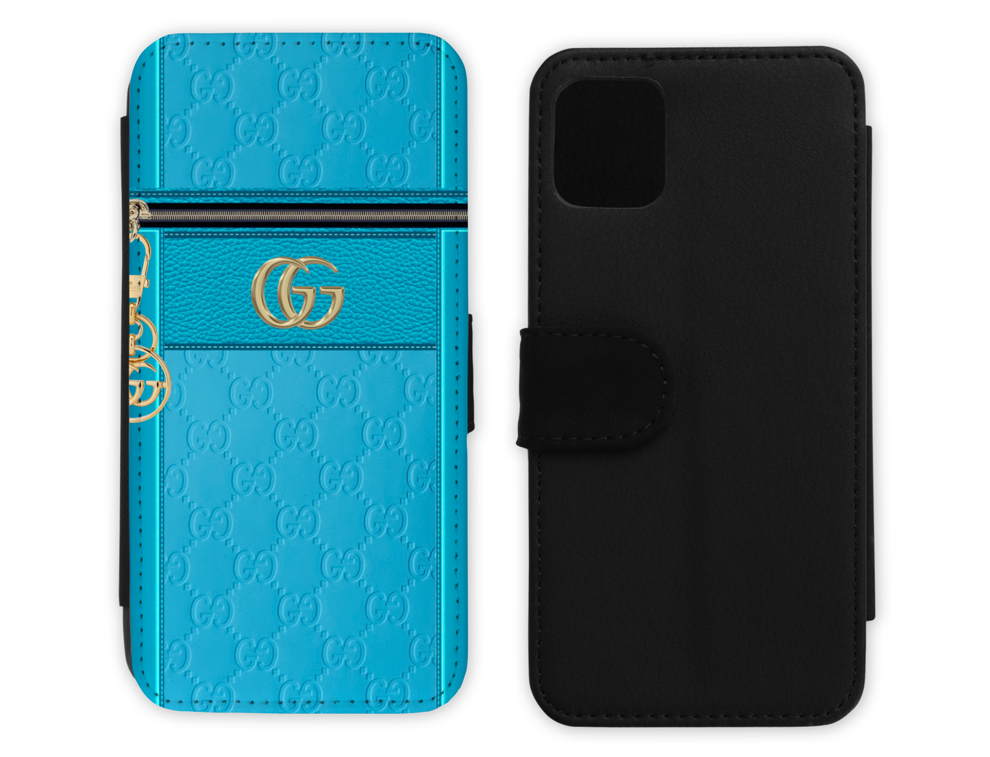 Gucci Inspired Leather Flip Case (009)