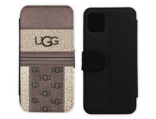 Ugg Inspired Leather Flip Case (002)