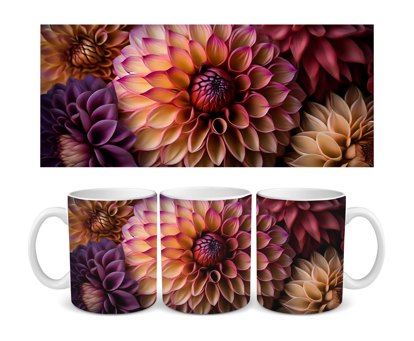 Flower Bloom Ceramic Mug