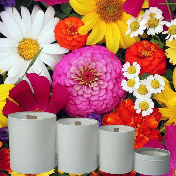 Flower Drum Type Pure Soy Candle