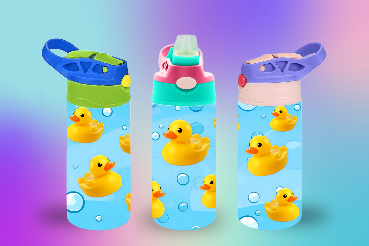 Fluffy Ducks Sippy Cup / Kids Bottle