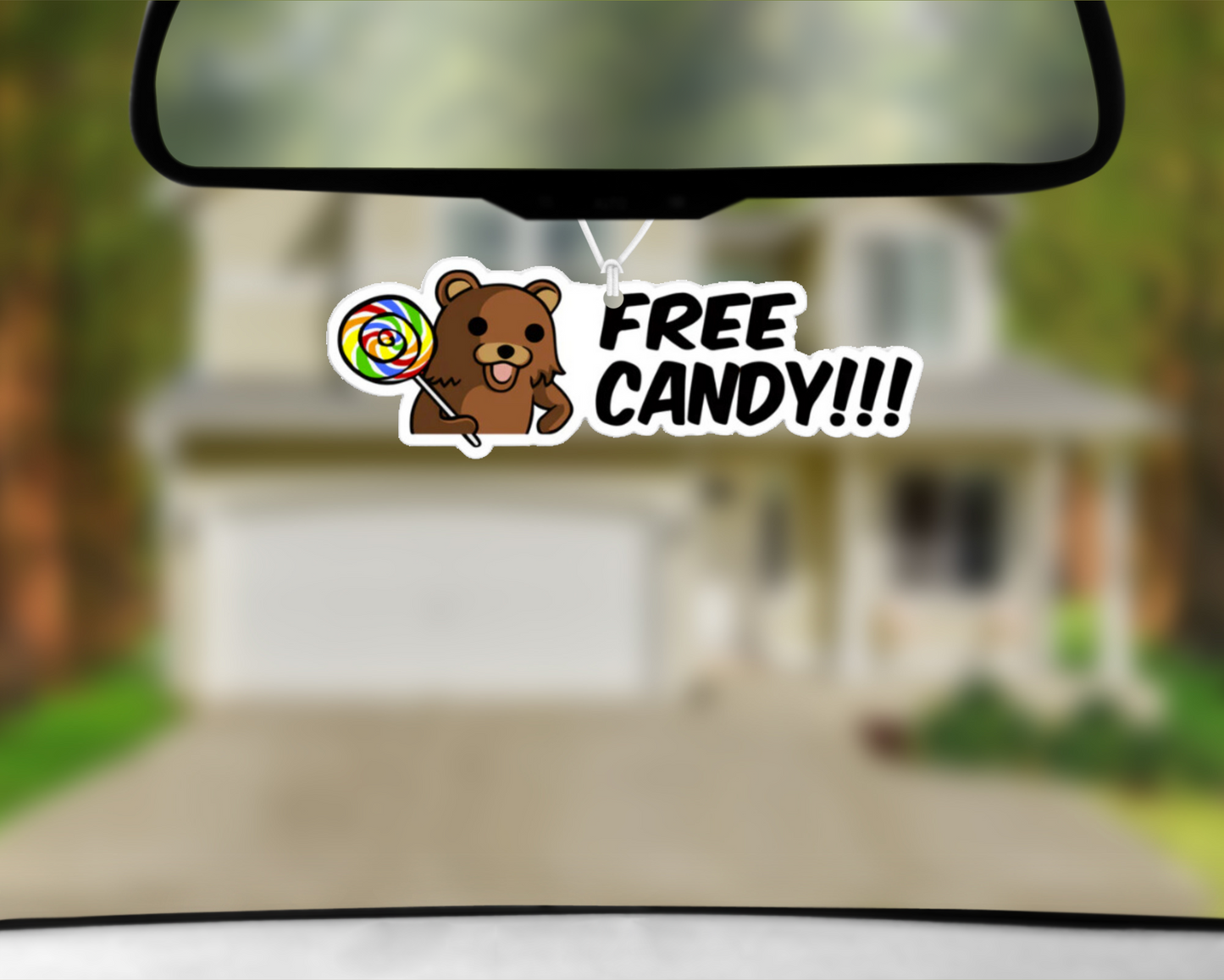 Free Candy Car Air Freshener