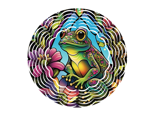 Frog Wind Spinner