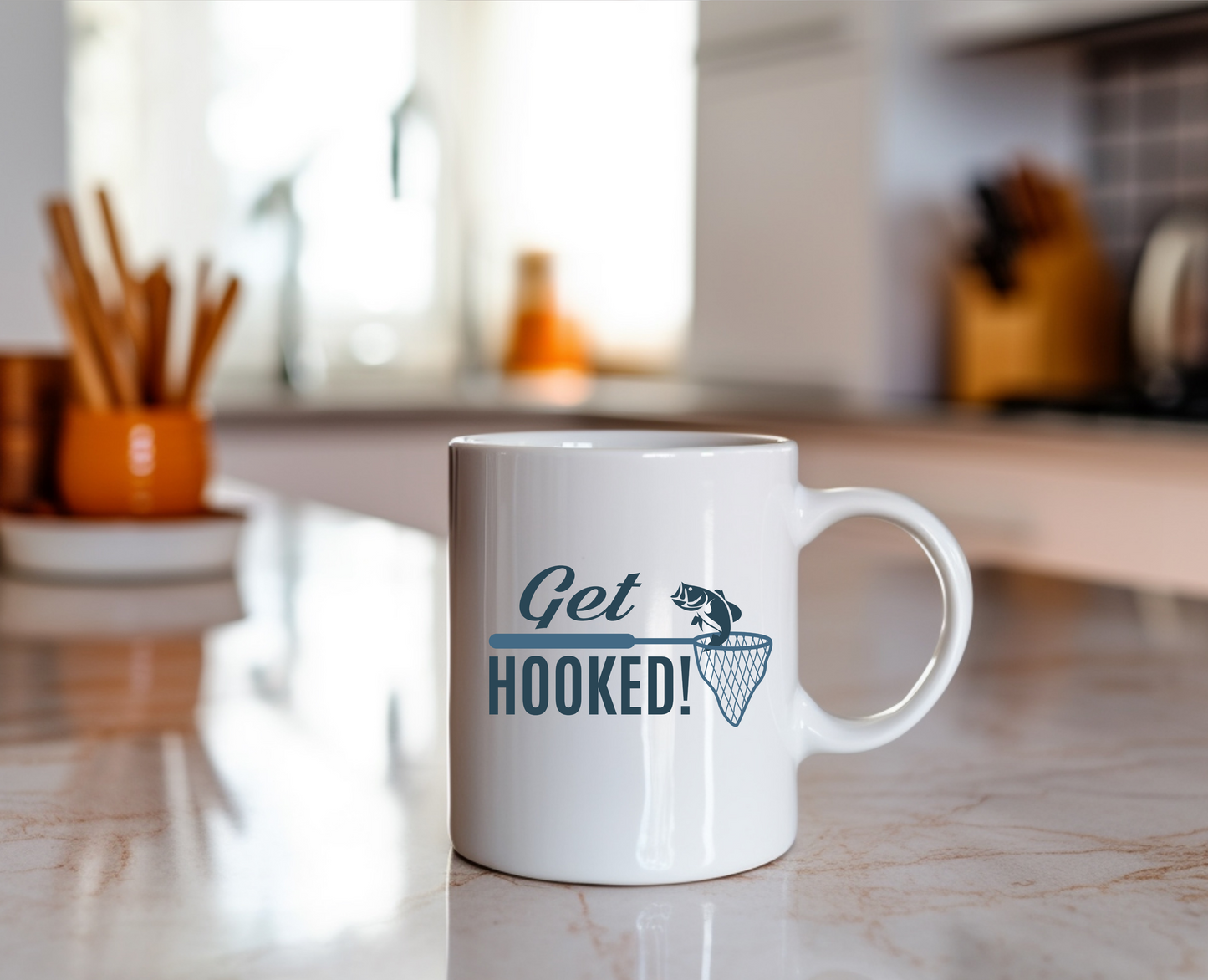 Get Hooked Ceramic Mug