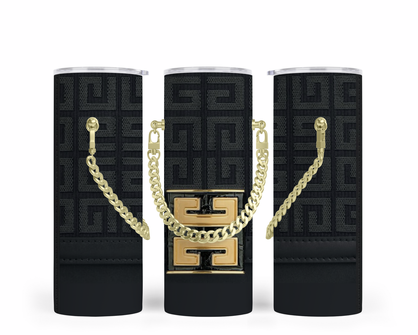 Givenchy Handbag Inspired Chain Tumbler (002)