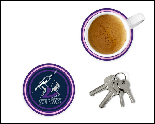 Melbourne Storm Glass Coasters (002)