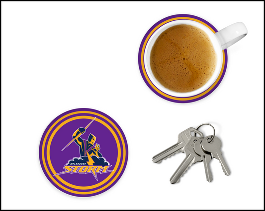 Melbourne Storm Glass Coasters (003)