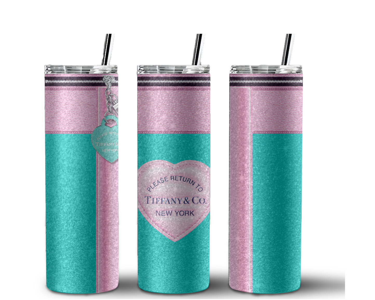 Tiffany Handbag Inspired Tumbler (004)