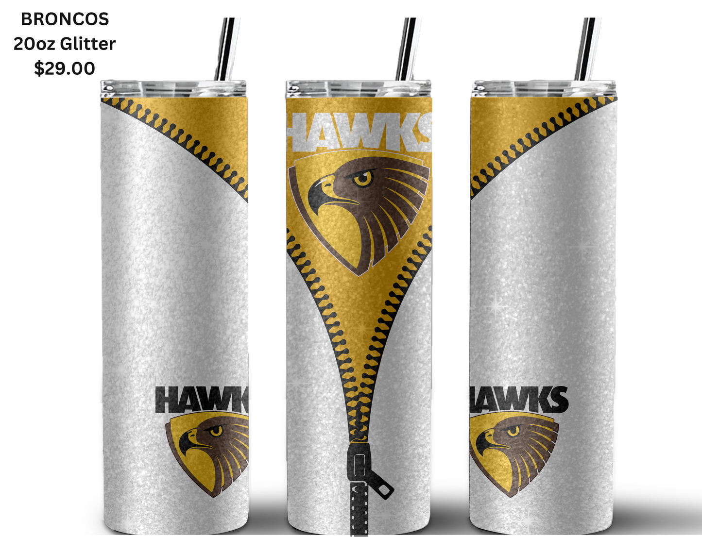 Hawthorn Hawks AFL Zip Tumbler