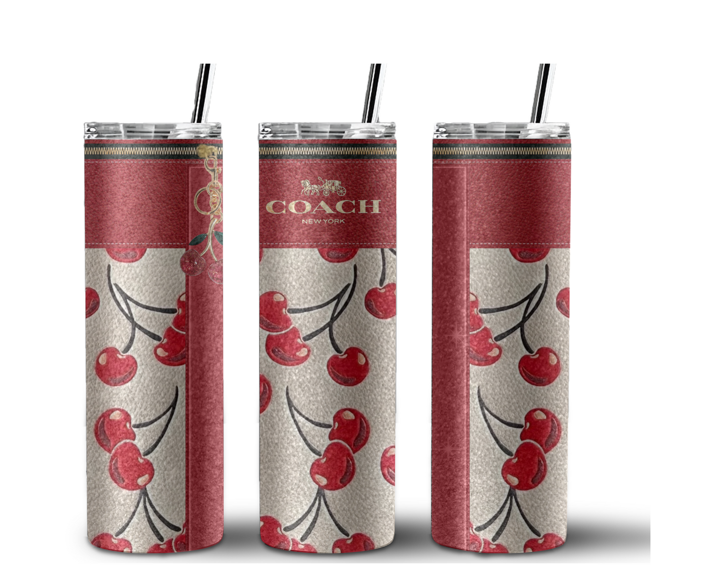 Coach Handbag Inspired Tumbler (161)