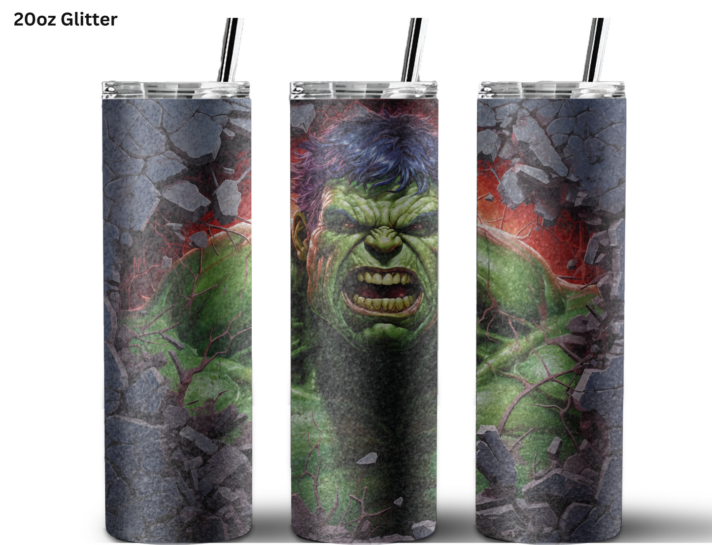 Hulk (Face) Wall Break Tumbler