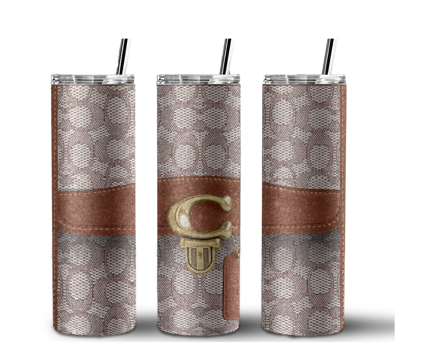 Coach Handbag Inspired Tumbler (001)