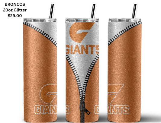 GWS Giants AFL Zip Tumbler