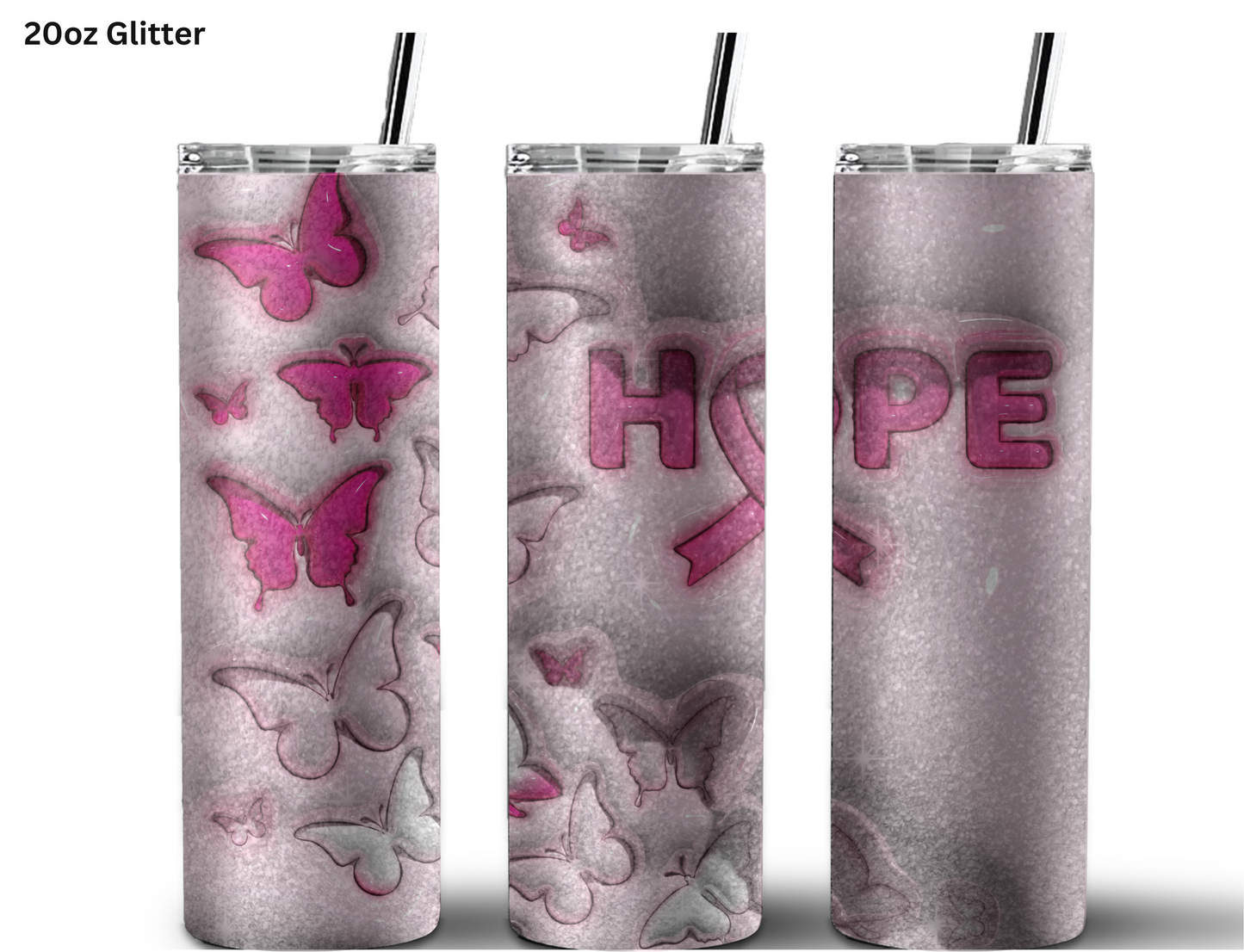 Puff Cancer Awareness Tumbler