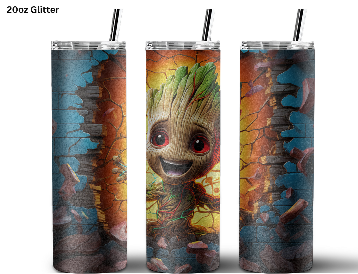 Groot 1 Wall Break Tumbler