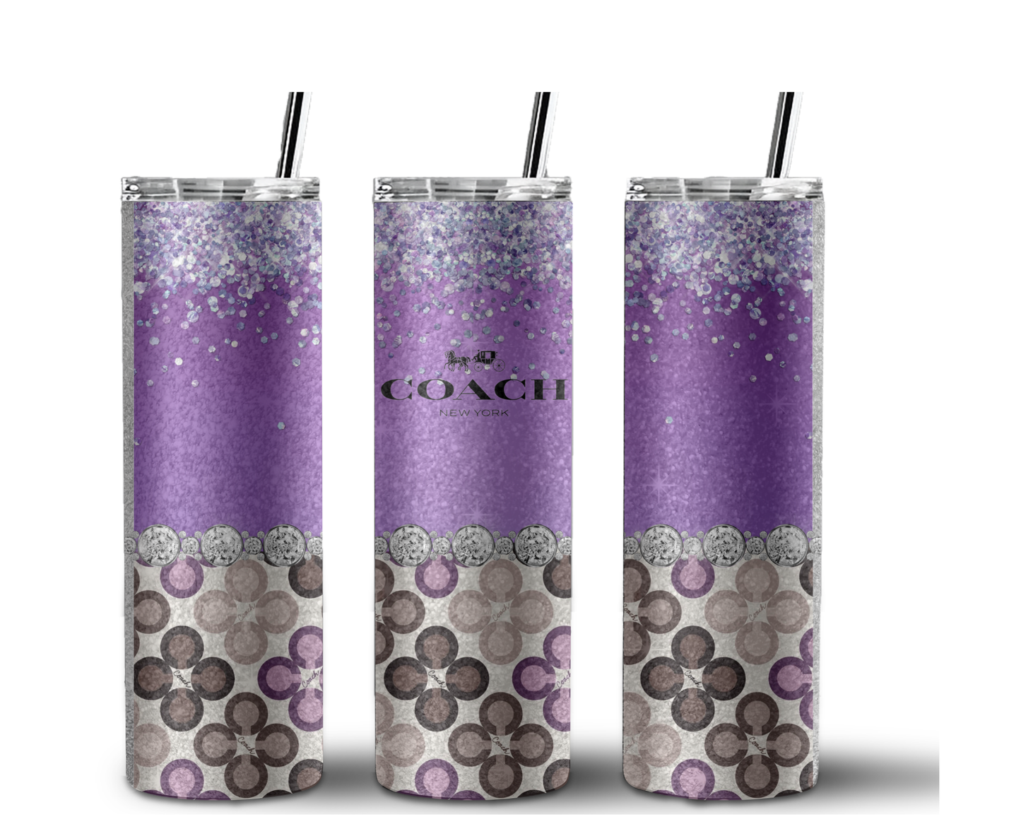 Coach Handbag Inspired Tumbler (118)