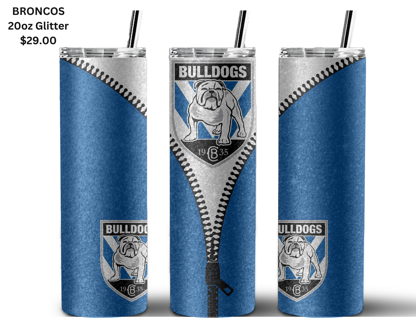 Canterbury-Bankstown Bulldogs NRL Zip Tumbler