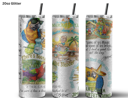 A Jimmy Buffet Song Tumbler