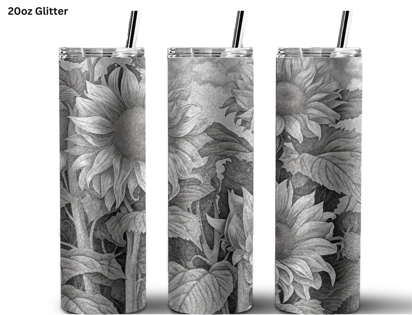 Color Me Sunflowers Tumbler