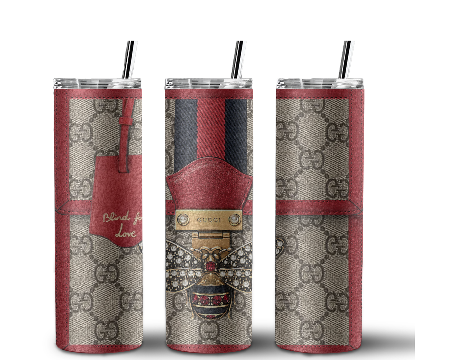 Gucci Handbag Inspired Tumbler (015)