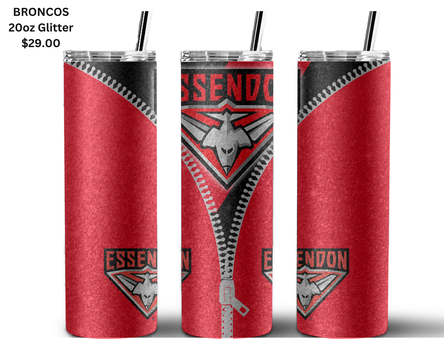 Essendon AFL Zip Tumbler