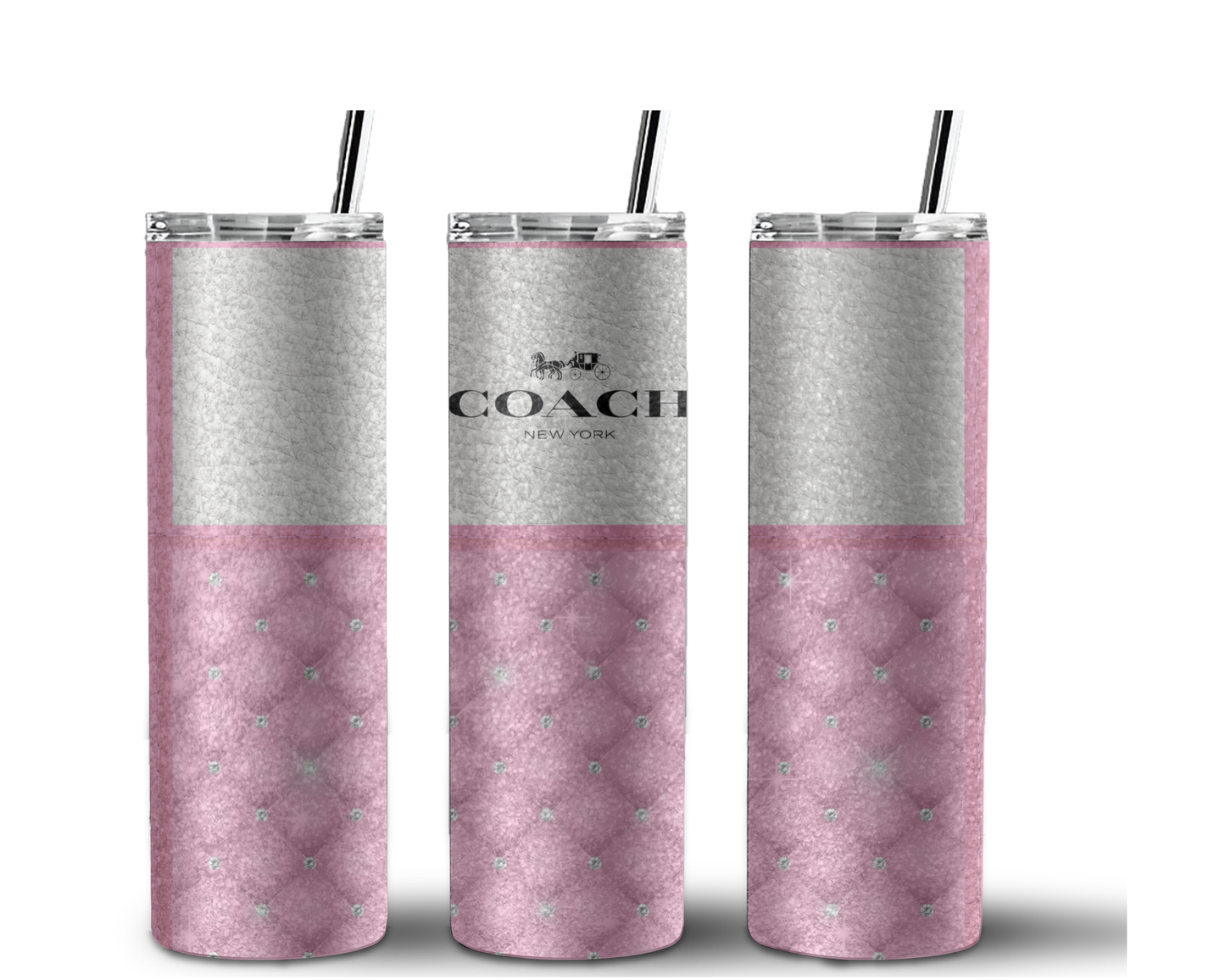 Coach Handbag Inspired Tumbler (116)