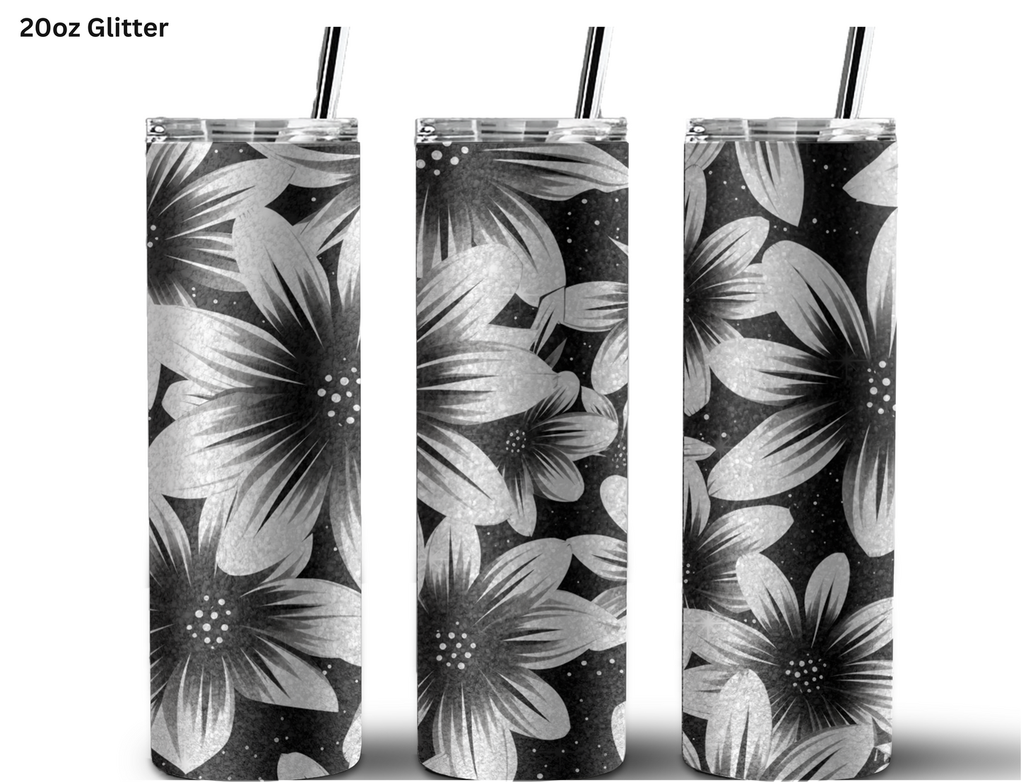 Color Me Flower Tumbler