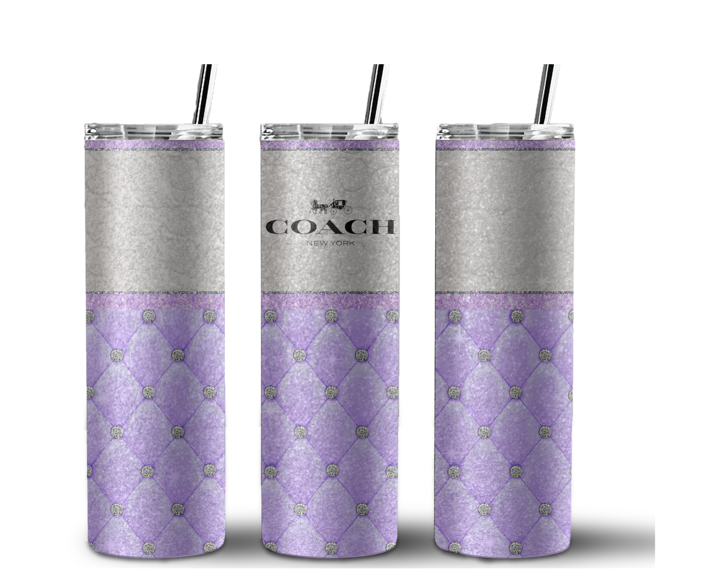 Coach Handbag Inspired Tumbler (113)