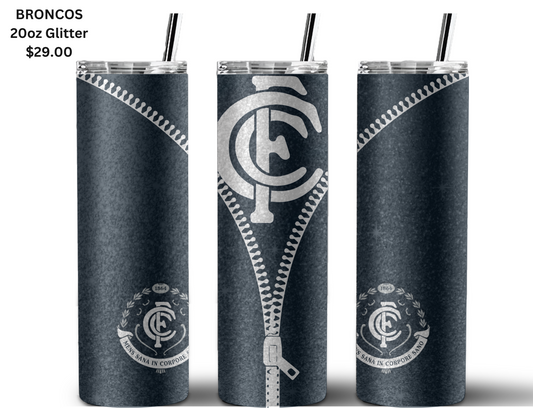 Carlton AFL Zip Tumbler