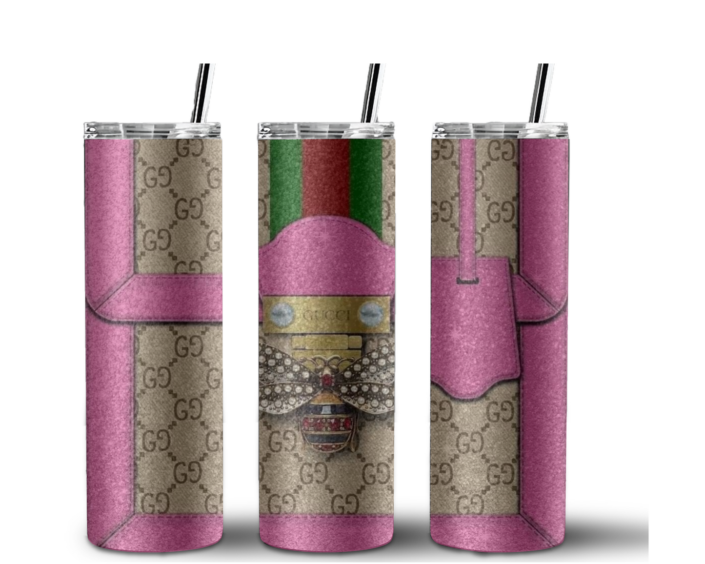 Gucci Handbag Inspired Tumbler (017)