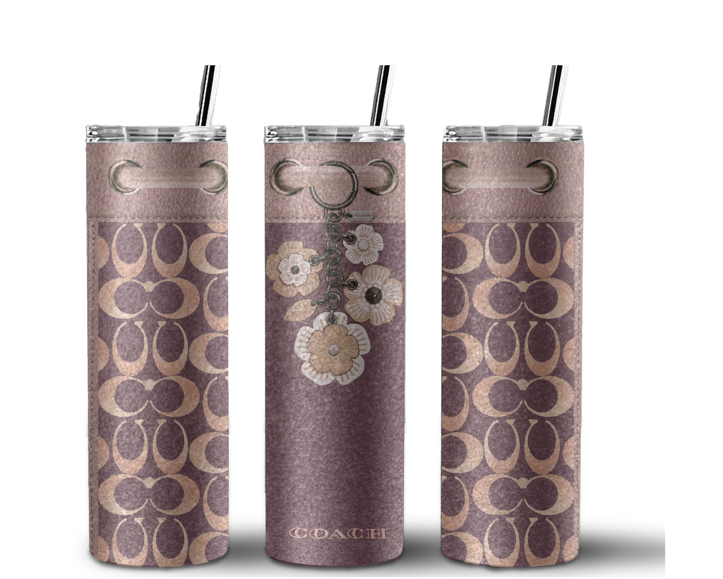 Coach Handbag Inspired Tumbler (111)